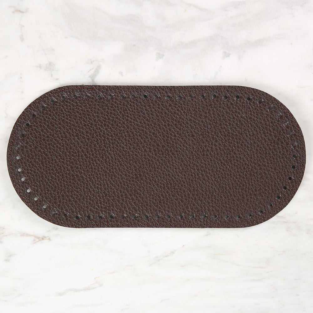 Knitme Çanta Tabanı 27x13 cm Kahverengi BA-0063